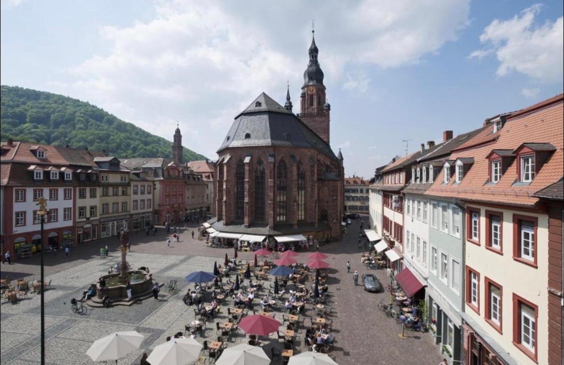 Philosophen Und Neckarblick Apartment Heidelberg Exterior foto
